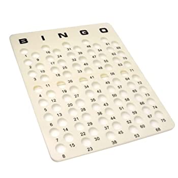 【中古】【輸入品・未使用】GSE Games & Sports Expert ビンゴマスターボード 1.5インチピンポンビンゴボール用 ビンゴコーリングボード ビンゴゲーム用