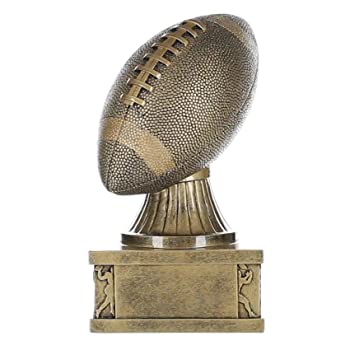 【中古】【インポート品・未当て嵌める】Decade Awards蹴球行動土台賞、ゴールド、グリジンアワード、高さ7in、目じるし一皿付き添い人。