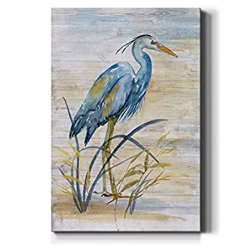 【中古】【輸入品・未使用】Renditions Gallery キャンバス壁装飾 ウォールアートキャンバス モダン コンテンポラリー 素朴 ロマンチックスタイル すぐに掛けられる - ブル