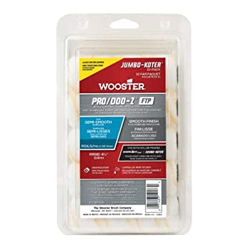 【中古】【輸入品・未使用】Wooster Brush RR582 4.5インチ Pro/Doo-Z FTP クローズドエンド ジャンボコター ペイントローラー - 10本パック