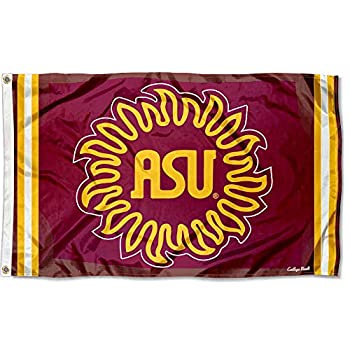 【中古】【輸入品・未使用】College Flags & Banners Co. アリゾナ州サンデビルズ ヴィンテージレトロスローバック 3x5 バナーフラッグ