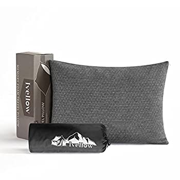 【中古】【インポート品・未当てはめる】Ivellow 難民キャンプ旅する枕 締め付ける能力のある記憶装置質問用紙枕 お休み用 細断メモリーフォームトラベルピロー お子さん 青二才の成年者 パウダーコンパクト アウトドア
