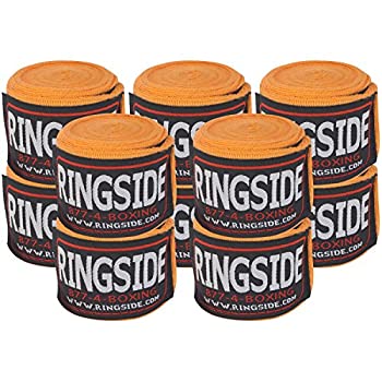 【中古】【輸入品・未使用】Ringside ボクシング用ハンドラップ メキシカンスタイル ムエタイ MMAキックボクシング トレーニングなどに(5ペア入り)|スカイマーケットプラス