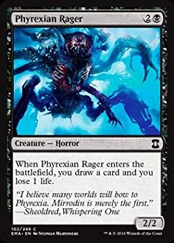 【中古】【輸入品・未使用】Magic : the Gathering???Phyrexian Rager ( 102?/ 249?)???Eternal Masters