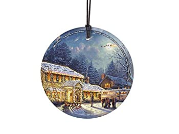 【中古】【輸入品・未使用】Thomas Kinkadeアートワーク(National Lampoon 's Christmas Vacation) Starfire Prints吊りガラス???ホームandクリスマスツリーデコレーショ｜スカイマーケットプラス 15,090円