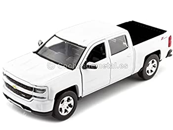 【中古】【輸入品・未使用】Motormax 79348BL 2017 シボレー シルバラード 1500 LT Z71 クルーキャブ ブルー 1/27 ダイキャストモデルカー
