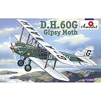【中古】【輸入品・未使用】Amodel 72286-1/72 De Havilland DH.60G ジプシーモス スケールプラモデルキット|スカイマーケットプラス