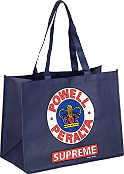 【中古】【輸入品・未使用】Powell Peralta スケートボード ショッピングバッグ 不織布 ネイビー 12x16, ネイビーブルー, S｜スカイマーケットプラス