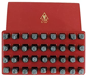 【中古】【輸入品・未使用】K Tool International 73400 3/16-Inch Letters and Numbers Metal Stamp with Case by K-Tool International 21,246円