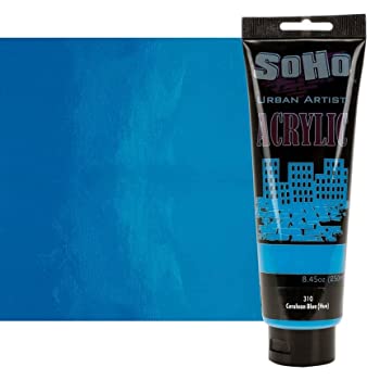 【中古】【輸入品・未使用】Soho Urban Artistアクリル250?mlチューブ???紺碧ブルー色相