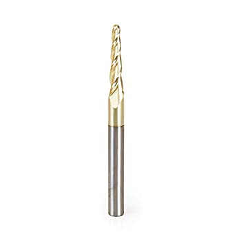 【中古】【輸入品・未使用】Amana Tool 1/8 Carving 3D Taperd Ballnose - 46286 by Amana