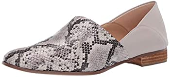 【中古】【輸入品・未使用】Clarks Women's Pure Tone Loafer Flat, Grey Snake Combi, 65 M US