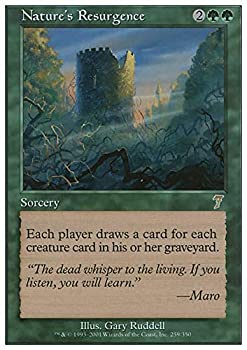 【中古】【輸入品・未使用】Magic: the Gathering - Nature's Resurgence - Seventh Edition