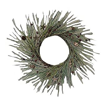 【中古】【輸入品・未使用】CWIギフト国ニードルパインWreath、14インチ