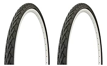 【中古】【輸入品・未使用】Lowrider タイヤセット 2タイヤ 2タイヤ デュロ 700 x 38c ブラック/ブラック サイドウォール DB-7044 自転車タイヤ 自転車タイヤ トラックバイ