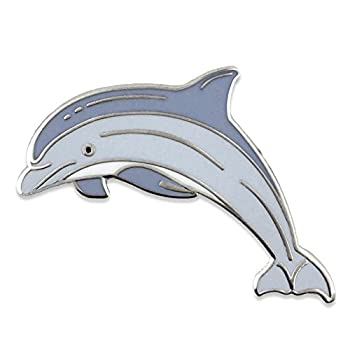 【中古】【輸入品・未使用】Pinmart ブルードルフィンOcean Sea Animalエナメルラペルピン 10