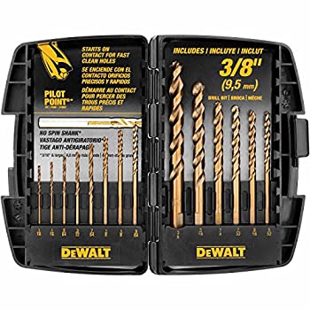 【中古】【インポート品・未当て嵌める】13 Piece Cobalt Split-Point Drill Bit Set DW1263