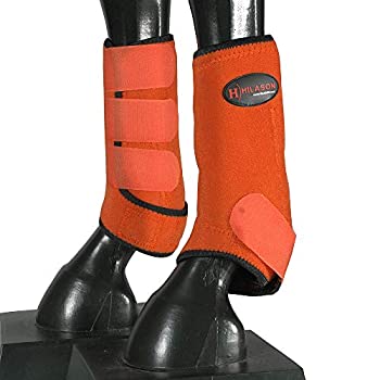 【中古】【輸入品・未使用】HILASON ミディアムホースフロントレッグアルティメットスポーツブーツ ペア オレンジブラック 26,296円