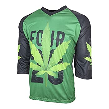 【中古】【輸入品・未使用】420 メンズ マウンテンバイク サイクリングジャージ US サイズ: X-Large カラー: グリーン｜スカイマーケットプラス
