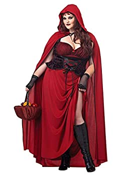 【中古】【輸入品・未使用】カリフォルニアコスチューム CALIFORNIA COSTUMES ダークレッドライディングフードプラスサイズコスチューム CAL-01719-3X｜スカイマーケットプラス