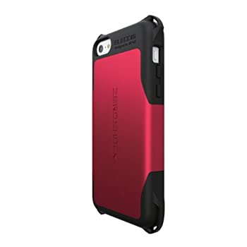 【中古】【輸入品・未使用】ELECOM iPhone5C用 全方向衝撃吸収ケース ZEROSHOCKシリーズ レッド PS-A13ZERORD|スカイマーケットプラス