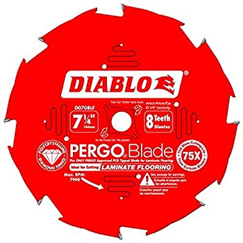 【中古】【インポート品・未当て嵌める】ラミネートフローリング 7-1/4×8 PCD