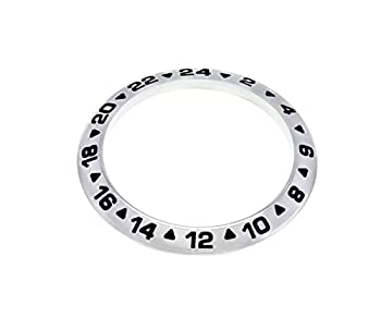 【中古】【輸入品・未使用】ベゼル挿入for Rolex Explorer II Watchステンレススチールパーツ