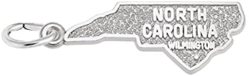 【中古】【輸入品・未使用】レンブラントウィルミントンNorth Carolinaマップチャーム
