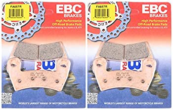 【中古】【輸入品・未使用】EBC ブレーキパッド FA657R (2パック - 2ローターに十分)