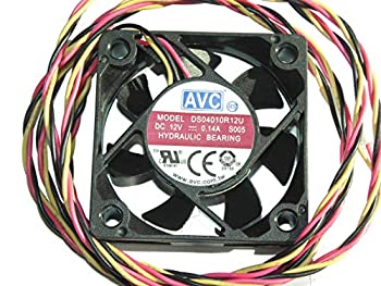 【中古】【インポート品・未当て嵌める】zyvpee 40x40x10粍 DS04010R12U 12V 0.14A 3導線 4糎 45K6342 HDD 空調設備気違い 4010