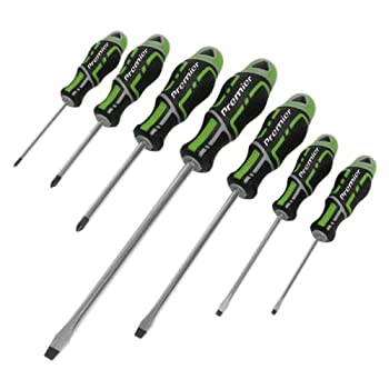 【中古】【輸入品・未使用】Sealey AK4321HV ドライバーセット 7ピース GripMAX 高視認性 グリーン