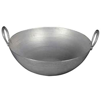 【中古】【輸入品・未使用】PLANET 007 アルミニウム レギュラー カラヒ/料理カダイ/鍋/フライパン/調理中華鍋 容量3.500リットル