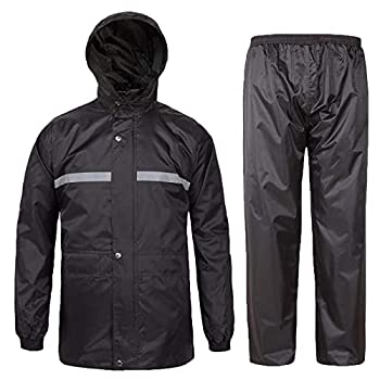 【中古】【インポート品・未当て嵌める】SWISSWELL メンズ レインスーツ 軽さ 雨合羽 レインウェア (上衣\u0026ズボン背広) US 大きさ: Large