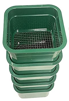 【中古】【輸入品・未使用】5ピース メッシュ ミニ 分類ふるい用パン ゴールドパン スライス ドレッジ 探索用