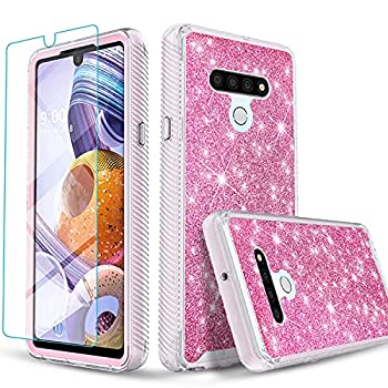 【中古】【輸入品・未使用】Circlemalls LG Stylo 6 ケース [LG Stylo 5にはフィットしません] [強化ガラススクリーンプロテクター付属] ミリタリーグレード 12フィート 落
