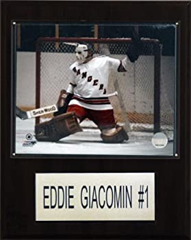 【中古】【輸入品・未使用】C & I Collectables 1215EDDIEG NHL Eddie Giacomin New York Rangers Player Plaque