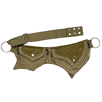 【中古】【輸入品・未使用】Silly yogi ユニセックス　100% コットン　多機能ウェストバッグ-グリーン｜スカイマーケットプラス