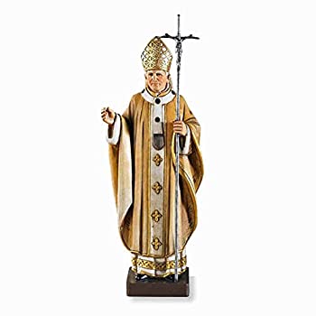 【中古】【輸入品・未使用】Saint John Paul II Statue樹脂9?\