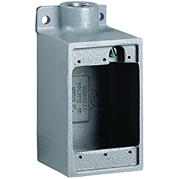 【中古】【輸入品・未使用】Killark FD-2M FDタイプキャストデバイスボックス 3/4インチ ハブ ディープデッドエンド Duraloy アイアン｜スカイマーケットプラス