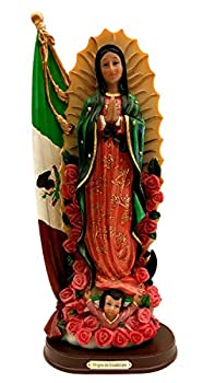 【中古】【輸入品・未使用】12インチ グアダルーペの聖母 グアダルーペの聖母 メキシコ国旗像｜スカイマーケットプラス