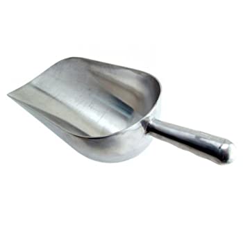 【中古】【輸入品・未使用】Winco AS-12 Aluminium Utility Scoop, 350ml, Set of 12