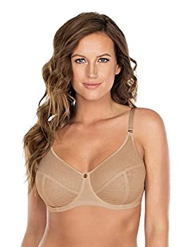 【中古】【インポート品・未当て嵌める】PARFAIT Enora レディース 盛りだくさん乳ぶさ 受け支える 盛りだくさん取りまかなう 裏地なし ミニマイザー P5272 US 大きさ: 30D 色つや: ベージュ