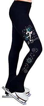 【中古】【輸入品・未使用】Figure Skating Practice Pants withラインストーンs100?a