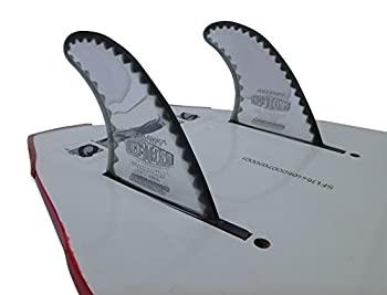 【中古】【輸入品・未使用】SurfCo Pro Teck サーフボード パワーフレックス サイドフィン 未来用 4インチ 4.25インチ 4.50インチ (2つのフィンセット)