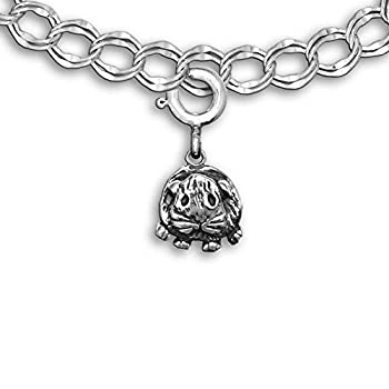 【中古】【輸入品・未使用】Sterling Silver Guinea Pig Charm for charm bracelet by The Magic Zoo｜スカイマーケットプラス