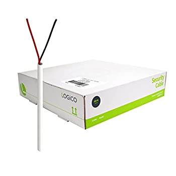 【中古】【インポート品・未当て嵌める】22?/ 2?500?FT 22?AWGゲージ2益荒男Conductor非シールドホワイトコントロール掠めとるセキュリティアラームワイヤスピーカーケーブル