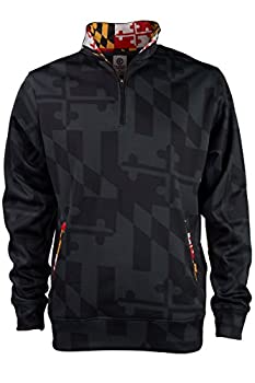 【中古】【輸入品・未使用】メリーランドCovalentアクティブウェアPrinted四半期???Zip Sweatshirt With Side Pockets US サイズ: xlarge
