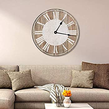 【中古】【輸入品・未使用】ファームハウスクロック壁ステンシル???再利用可能なステンシル壁???簡単DIY壁デザイン M OR132_MD|スカイマーケットプラス