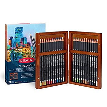 【中古】【インポート品・未当て嵌める】Derwent 色鉛筆 絵を描くこと 美術 差し上げ物仕掛ける 24 Count