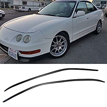 【中古】【輸入品・未使用】VXMOTOR 1994-2001 Acura Integra セダン 4ドア 4ドア用 - ウィンドウバイザー レインガード ディフレクターテープ スタイルV10